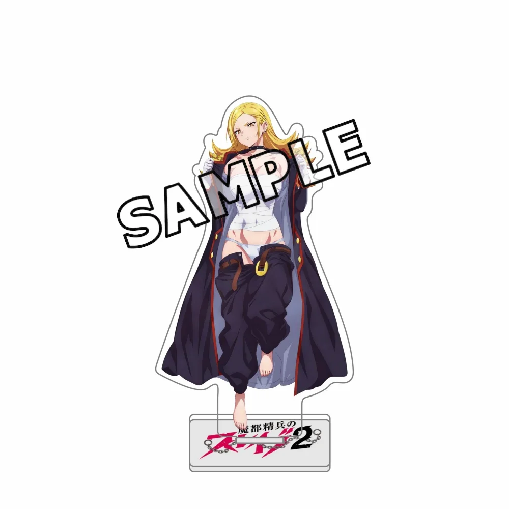 Mato Seihei no Slave Vol.2 Kazama Maihime 15cm Acrylic Stand  Keychain, Double-Sided Sandwich Printing Desktop Ornament,Merchand