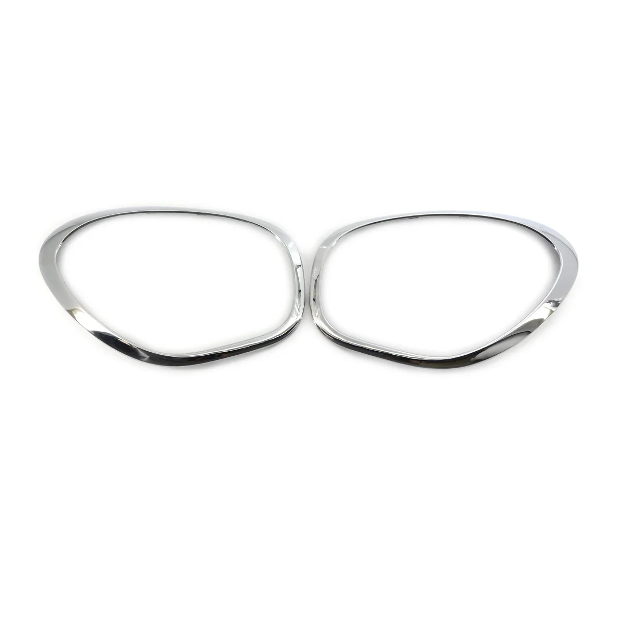 Chrome Headlight Ring Bezel Trim Surround Cover Left Right For MINI Cooper R60 Countryman S ALL4 2011-16 51139801573 51139801574