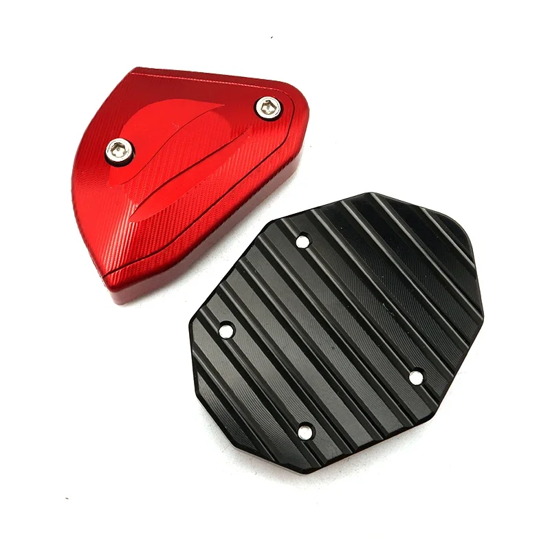 Aksesoris Motor Untuk Honda PCX125 PCX150 PCX160 PCX 125/150/160 CNC Side Stand Extension Kickstand Enlarger Plate Pad