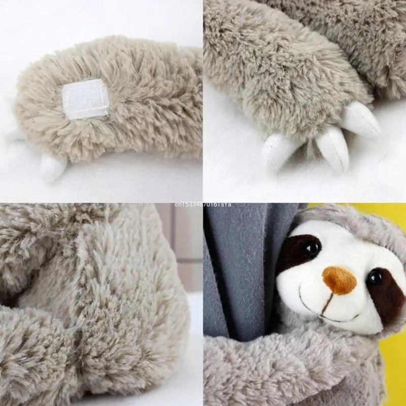 Stuffed Animal Pudsy Sloths Toddler Toy Soft Toy Figure for Girl Boy Dropship