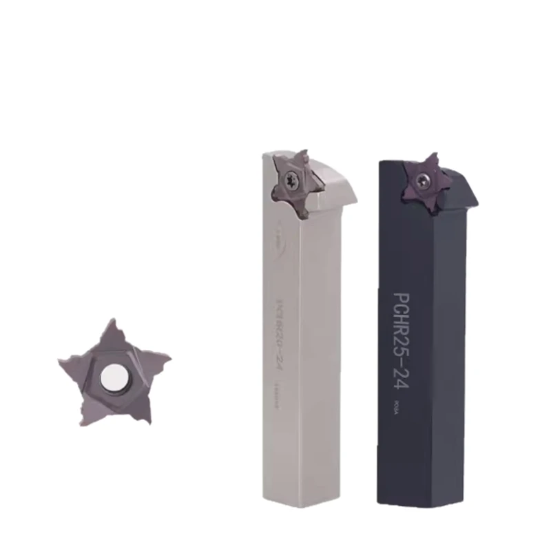 Inserti in metallo duro PENTA24N050 100 120 150 180 PENTA24N200 300 PENTA24N400 Tornio Scanalatura Cutter Inserti in metallo duro per supporto PCHR