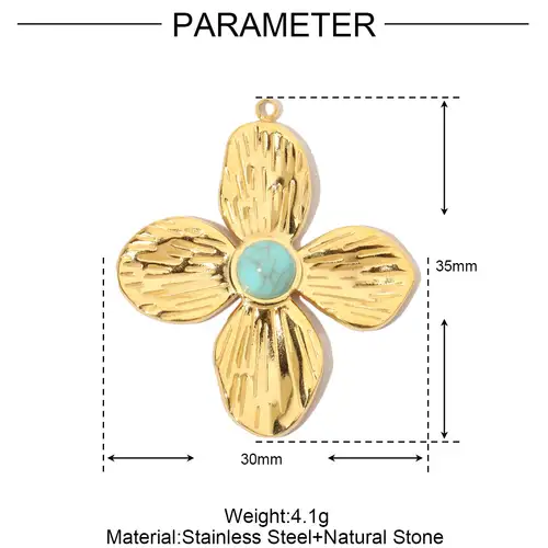 3pcs/Lot Stainless Steel Zircon Bear Paw DIY Bracelet Charm Heart Key Star Moon Necklace Pendant Woman Bowknot Jewelry Wholesale - Image 7