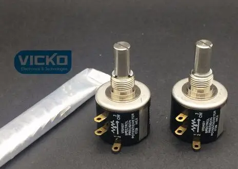 [VK] 5PCS ORIGINAL MOD534 spectrol UK 534-1-1 534 Precision multi-turn multiloop potentiometer 10 laps 1K 2K 5K 10K switch