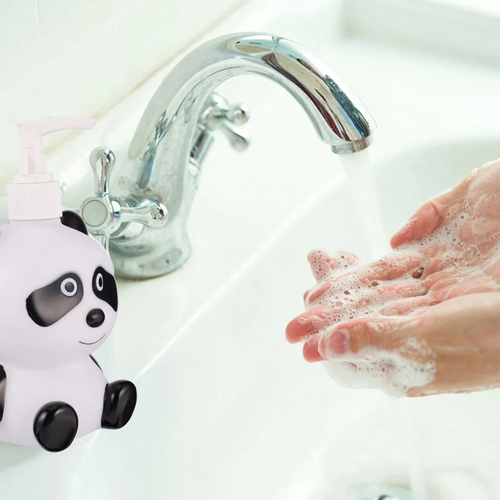 

2Pcs Press Animal Design Lotion Dispenser Shampoo Liquid Soap Multi Function Portable Travel Bottle Decorative Shampoo Bottle