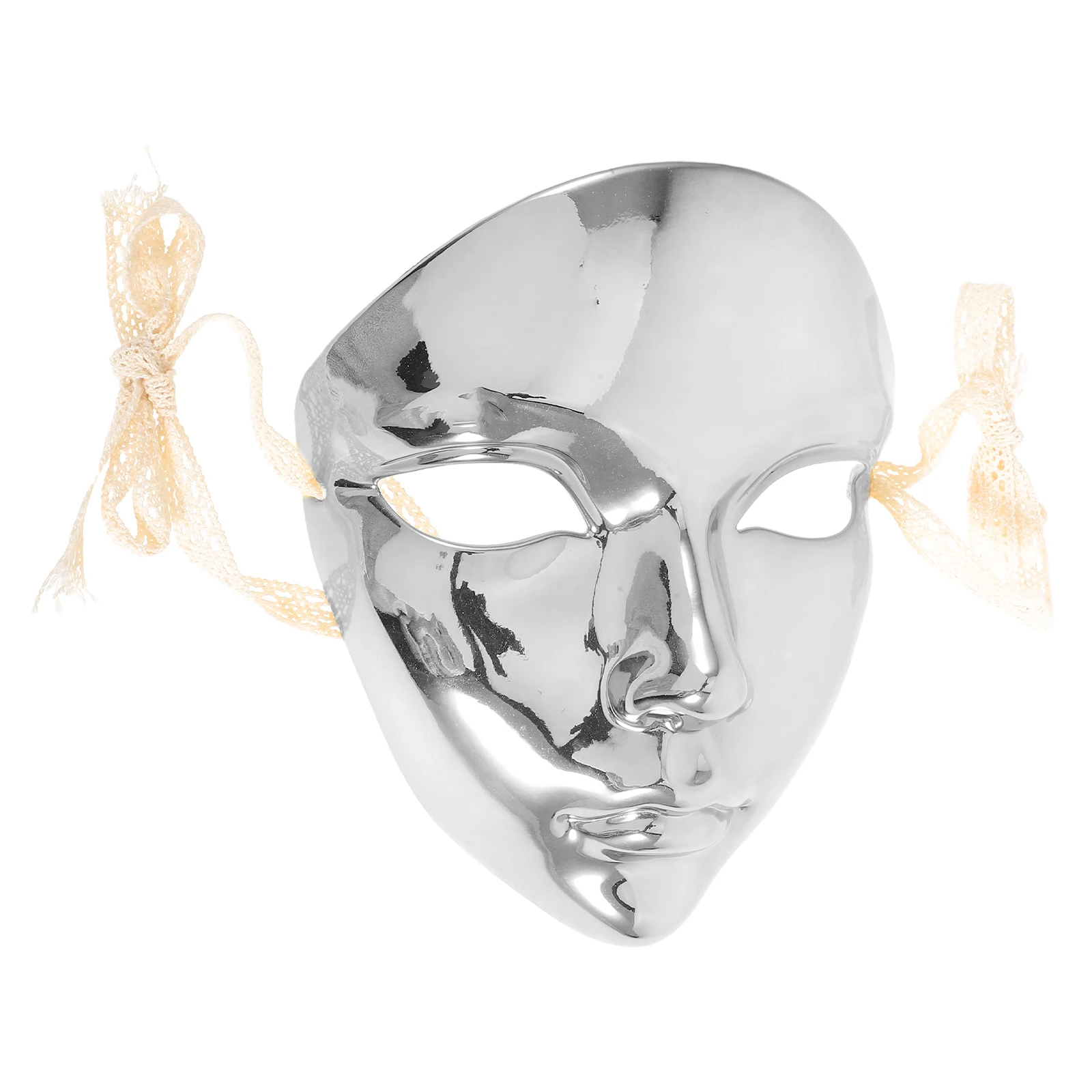 

Retro Vintage Masquerade Mask Delicate Lightweight Comfortable Fit Elegant Facial Prop for Women Cosplay Carnival Party