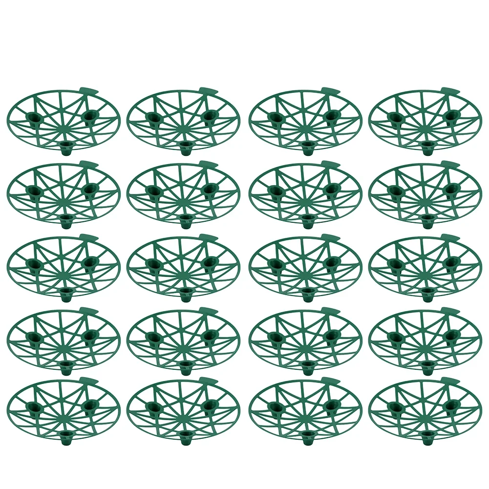 

20pcs Watermelon Stand Support Watermelon Holder For Plant Growth Fruit Protector Climbing Rack Plastic Tray Garden Supplies