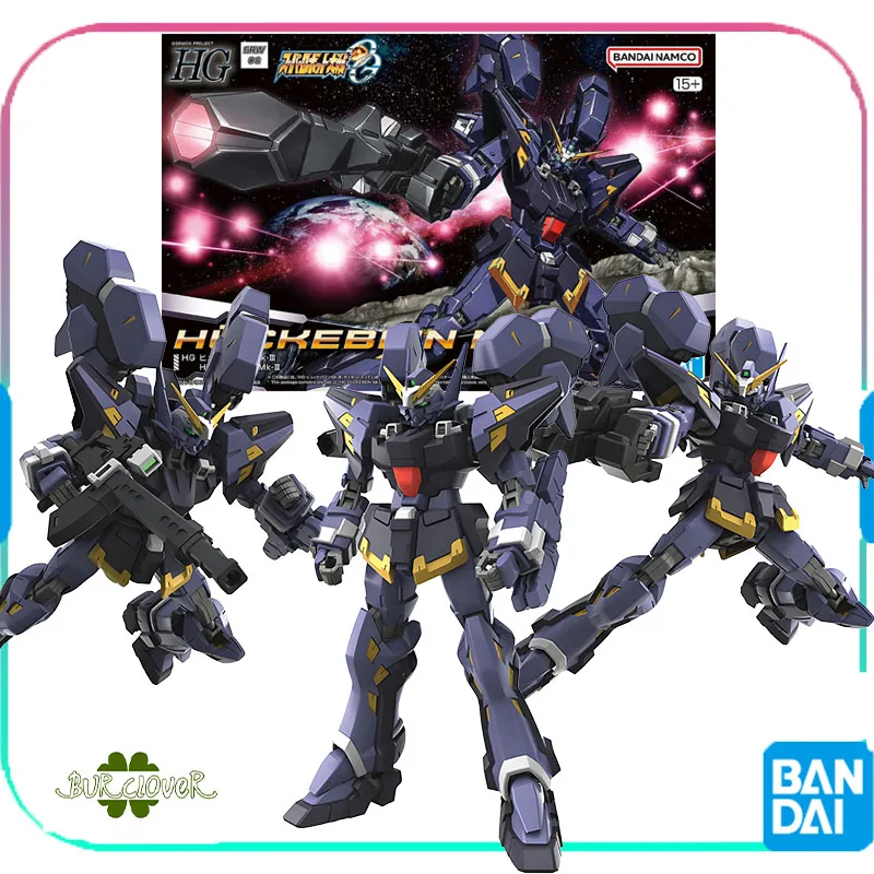 

BANDAI Original GUNDAM HG SUPER ROBOT WARS HUCKEBEIN MK-Ⅲ Anime Action Figure Assembly Model Toys Collectible Model Gifts