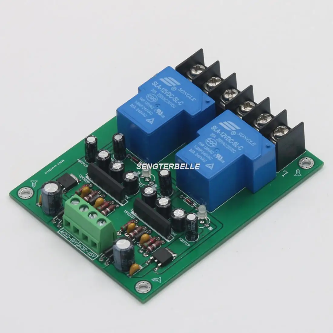 AMPLIFICADOR DE POTENCIA UPC1237, placa de circuito de protección de altavoz, retardo de encendido, protección de CC, soporte de placa BTL