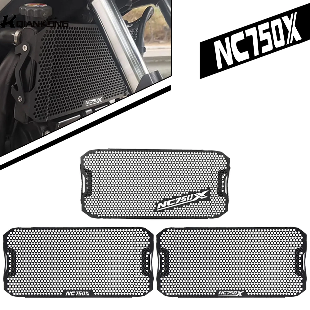 FOR HONDA NC750 / S/ X NC750S NC750X 2013-2026 Motorcycle Radiator Grille Guard Cover Water tank Protective Integra 750 ALL YEAR