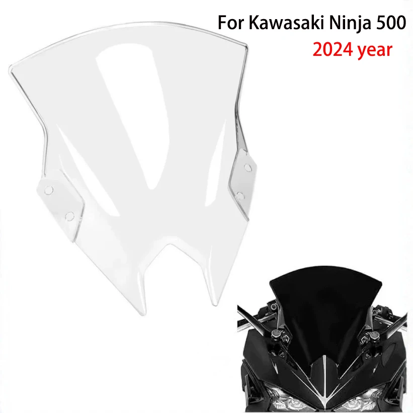 

For Kawasaki Ninja 500 Motorcycle Modification Special Front Windshield Feflector Windscreen Accessories