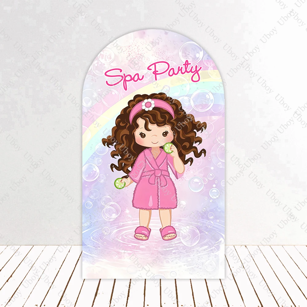 Photo Beauty Makeup - Pink Beauty Makeup Spa Party Arch