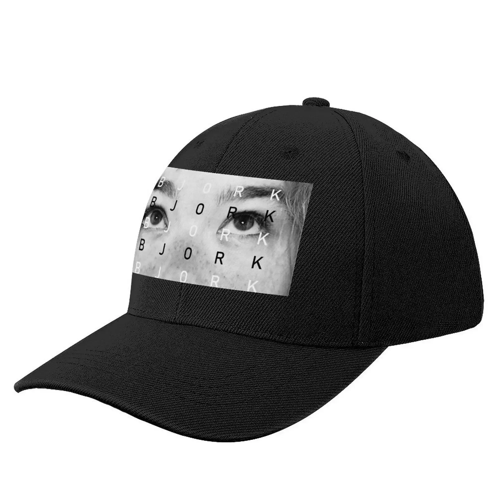 Bjork//6 b&w Baseball Cap fashionable fishing hat Hats Man Women's