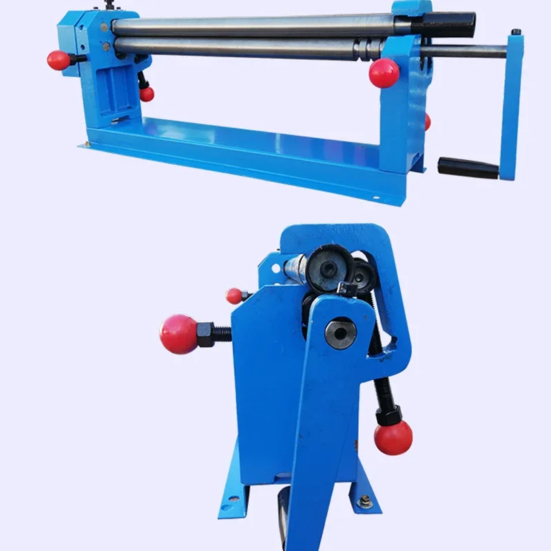 

New Electric Plate Rolling Machine, Manual Winding Machine, Industrial Grade Rounding Machine, Manual Three Roll Coiled Material