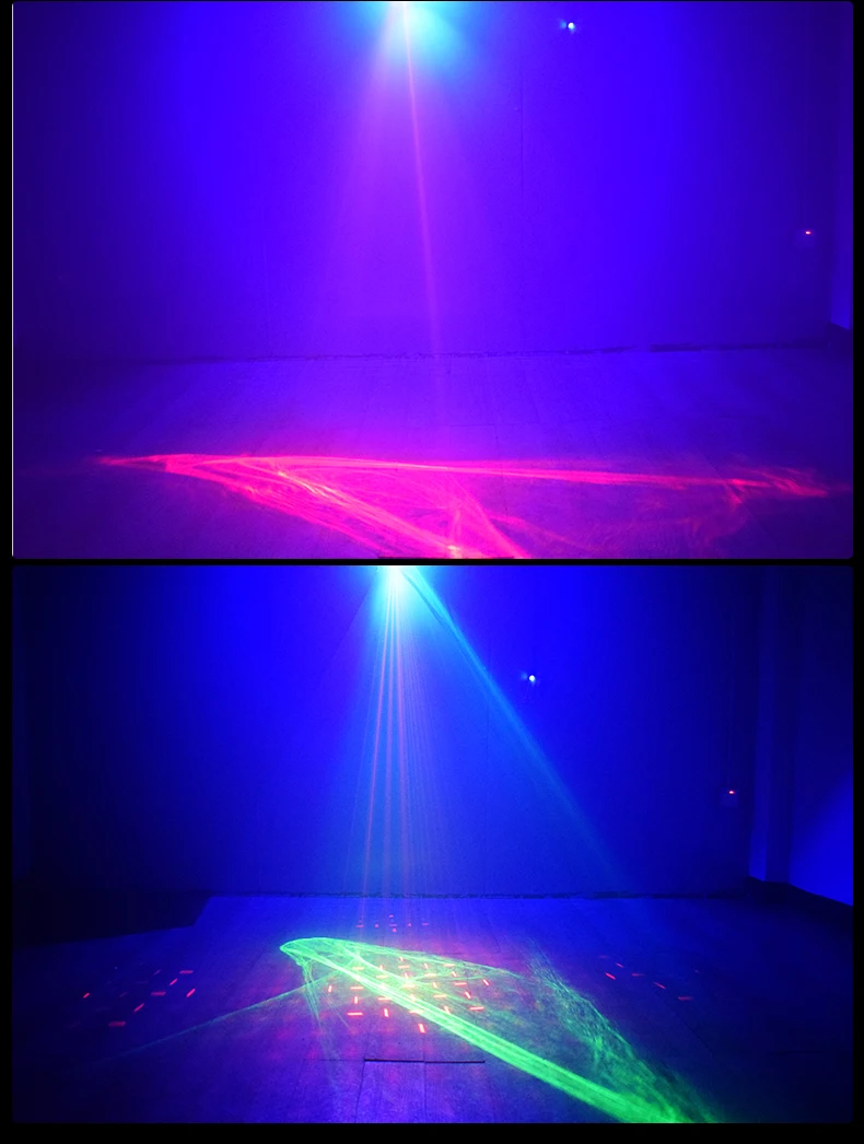 Party Lights, Stage Lighting Effects, Laser Projector USB Portable with Various Effects and Aurora Borealis-Suitable for Parties