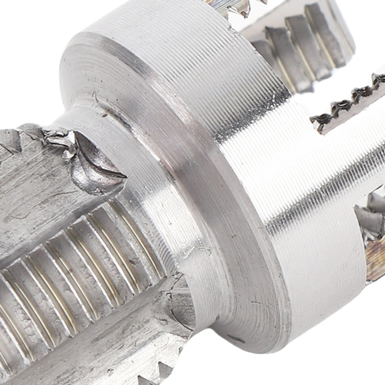 4 Sets of Pipe Thread Kit G1/2 Internal and External Threader Electric Drill Drive Thread Cutting Tool Durable Pipe Repair Tool