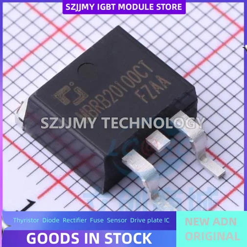 100PCS/LOT MBRB20100CT MBR20100 B20100G TO263 New Original MICRO CONTROLLER GOOD PRICE AND QUALITY