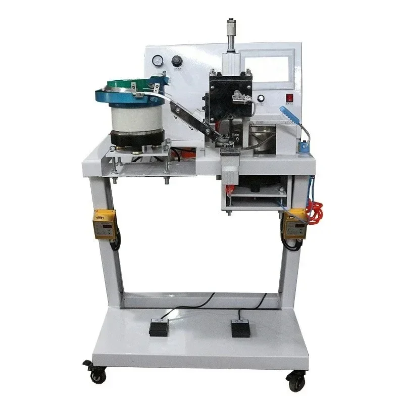 Automatic thread nailing pearl machine, computer typesetting and beading round bead high-speed clothing beading