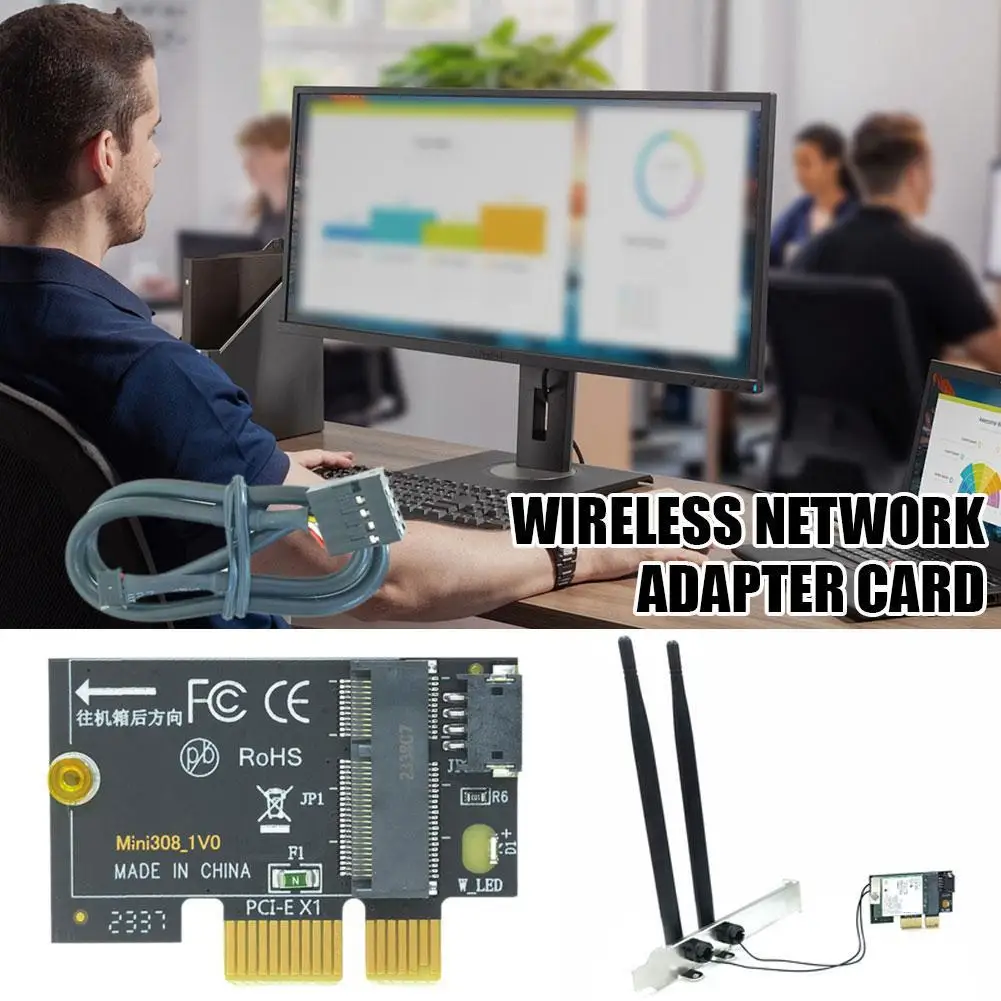 Wireless WiFi Bluetooth-compatible Network Card Adapter Board For AX411 AX211 AX201 9560AC 9462AC 9461AC