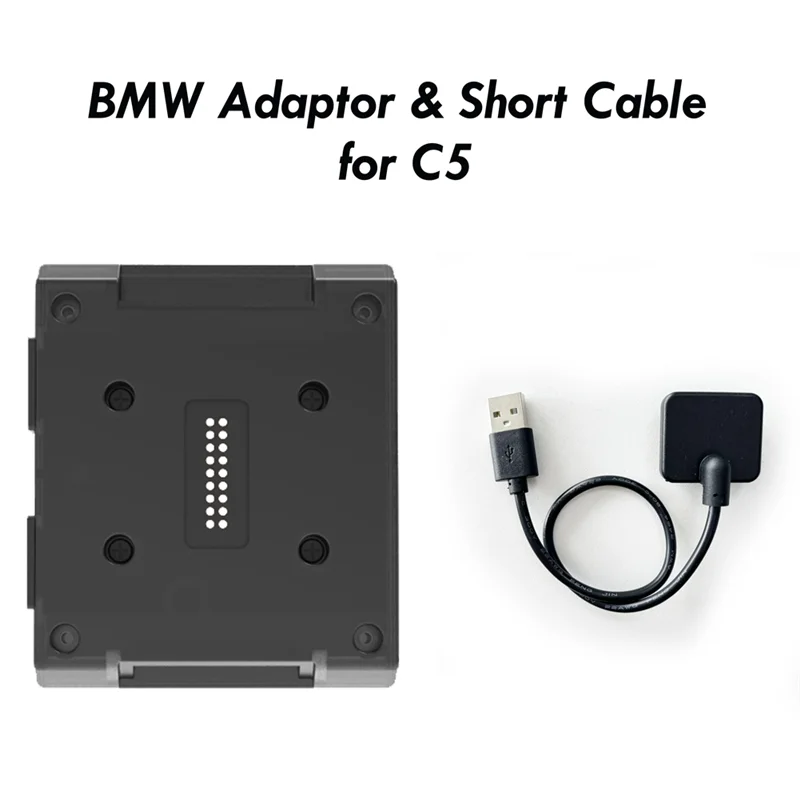 لسيارات BMW C5 متوافق مع محول الملاحة للدراجات النارية نظام تحديد المواقع قوس مع واجهة منفذ شحن الهاتف المحمول #5