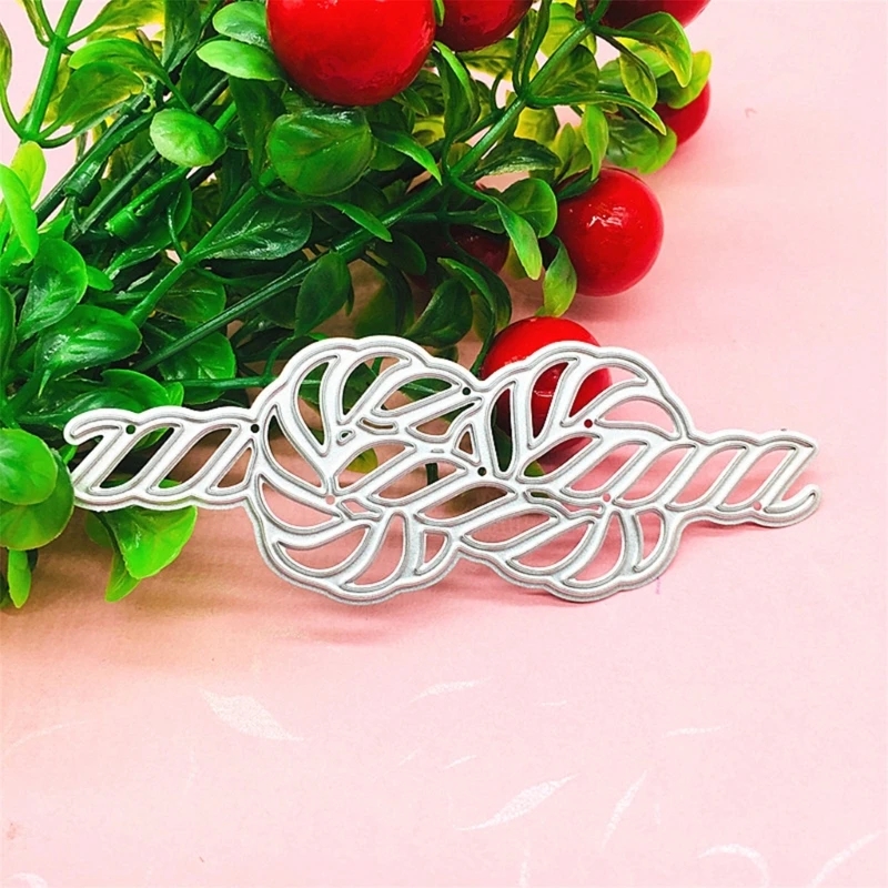 Novedad-troqueles Metal cuerda, troqueles corte nudo DIY, molde en relieve, decoración