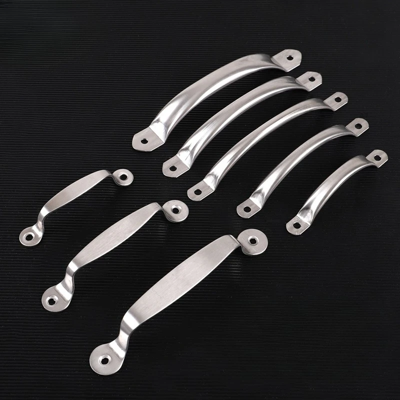 Domestic Kitchen Cabinet Simple Stainless Steel Round Tube Handle Chopping Board Handle Drawer Handle