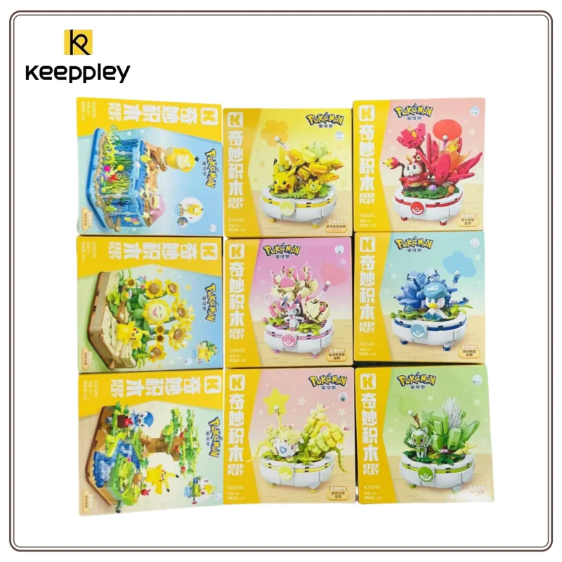 

Keeppley Pok é mon Elf Building Blocks Pok é mon Desktop Ornament Gifts Model Assembly Gifts Birthday Gifts Block Assembly Toys