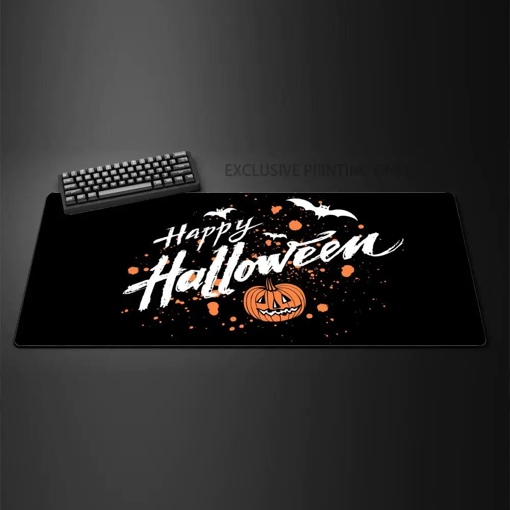 Halloween Pumpkin Desk Mat, Extended Gaming Mouse Pad  Large Mousepad XXL Keyboard Mouse pad Office Home Decor Accessories