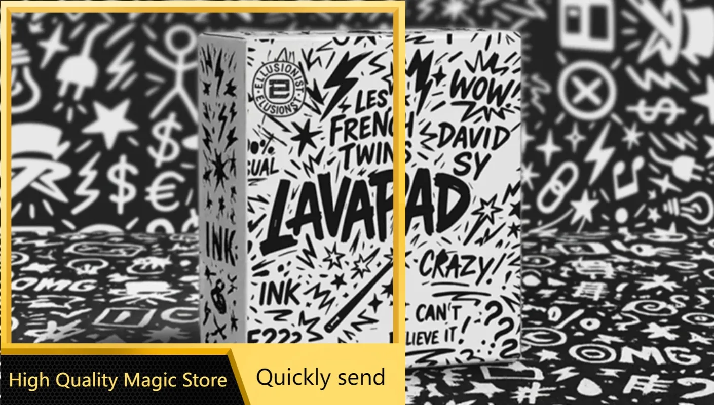 

LAVA PAD - Les French Twins and David Sy - Magic tricks ( High Quality Magic Store Download ）