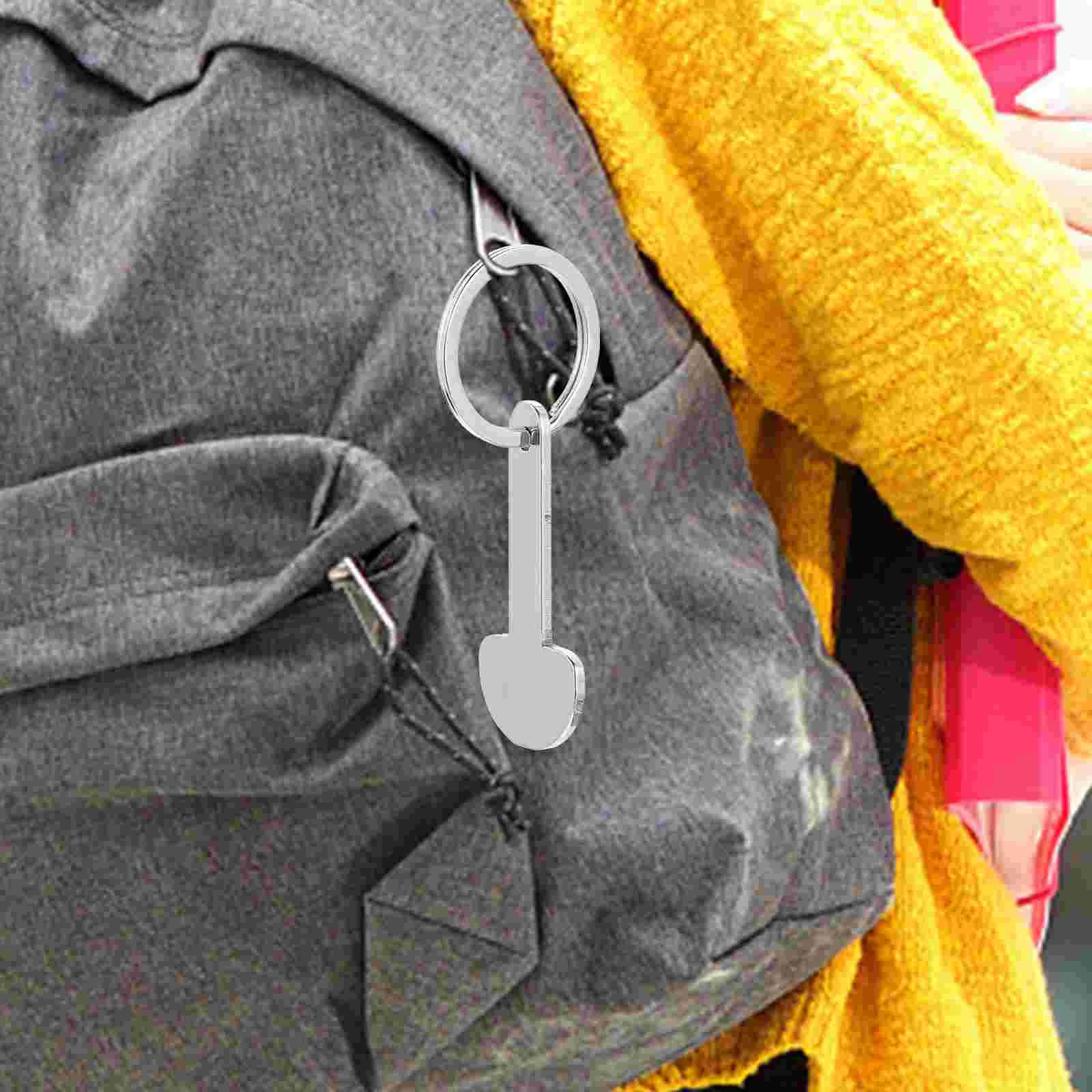 Cart Token Hanging Keyring Shopping Chain Rings Metal Keyrings Trolley Tokens Pendant Buckle Keychain Accessory