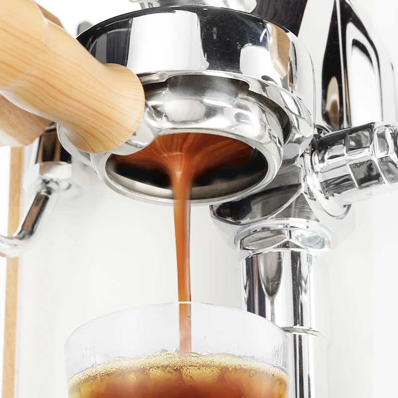 Electric Semi-automatic Stainless Steel Eco-Friendly Espresso Coffee Maker E61 Grouphead Brewing Brew System 100 Cups Capacity
