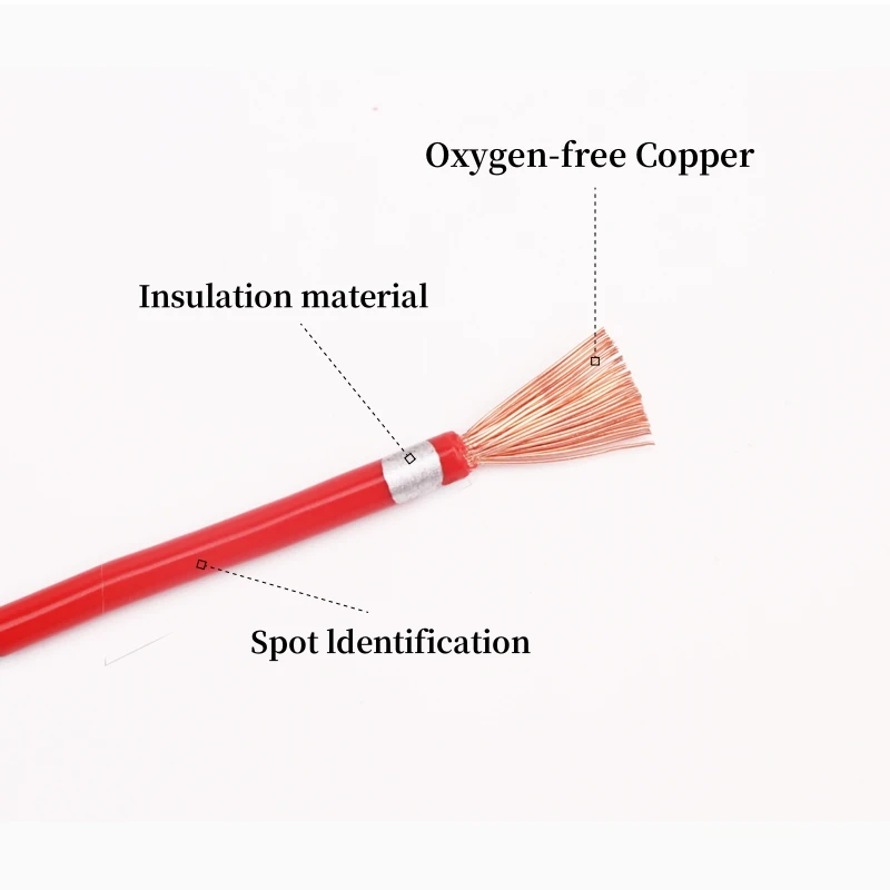 Sq0.3mm-2.5mm 5m/10m AVSS Car Speaker Audio Cable OFC Oxygen-free Pure Copper Wire Twisted Pair Power Cord Line