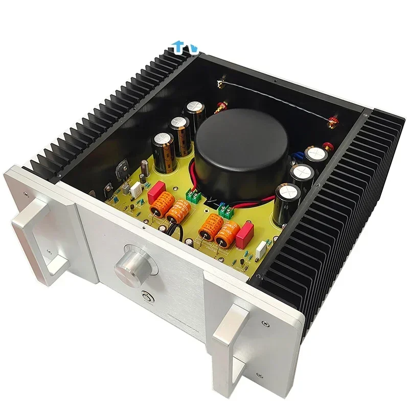 Amplificador de potencia 24w * 2 Hood 1969 Clase A pura, RMS de alta potencia, amplificador FET de baja distorsión, amplificador de Audio HIFI