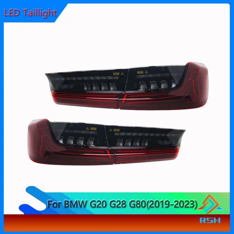 

Для моделей BMW 3 серии G20 G28 2019-2023, модификация заднего фонаря, CSL LED, свет для вождения, поворотный свет, задний фонарь