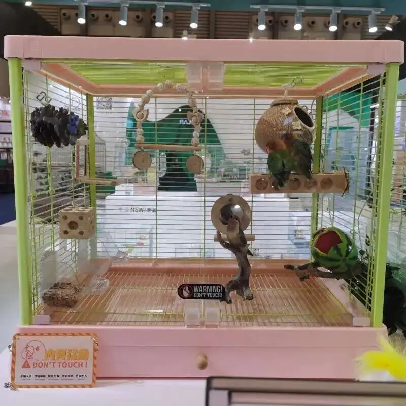 

Passaros Canary Bird Nest Feeder Hammock Carrier Palomas Birdcage Accessories Mochila Gabbia Per Uccelli Pet Furniture CY50BC