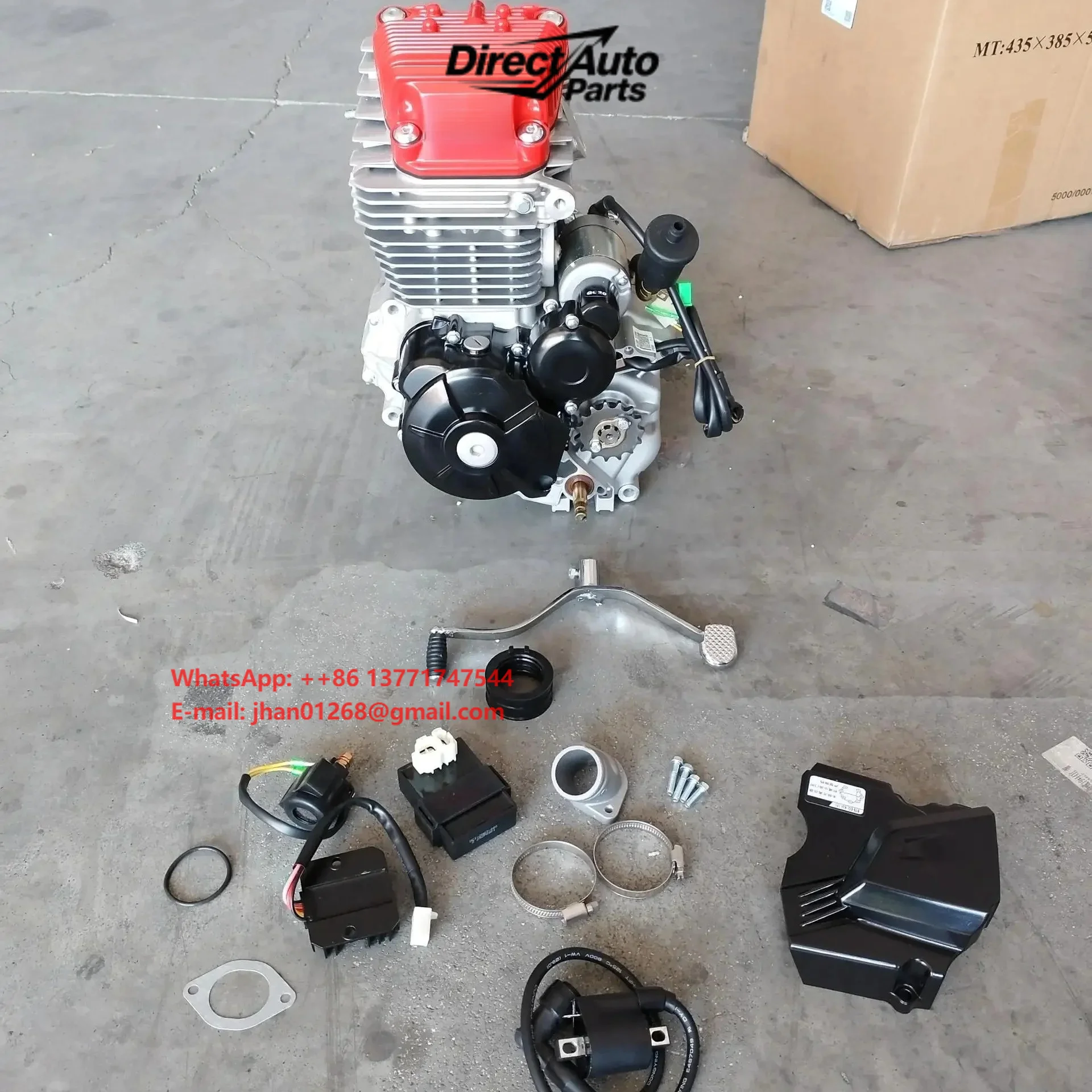 Zongshen Zs175fmm 300cc Motorcycle Engine Assembly Zongshen CB300RL Engine 4-Stroke Zongshen 4 Valve 300cc Engine for Dirtbike