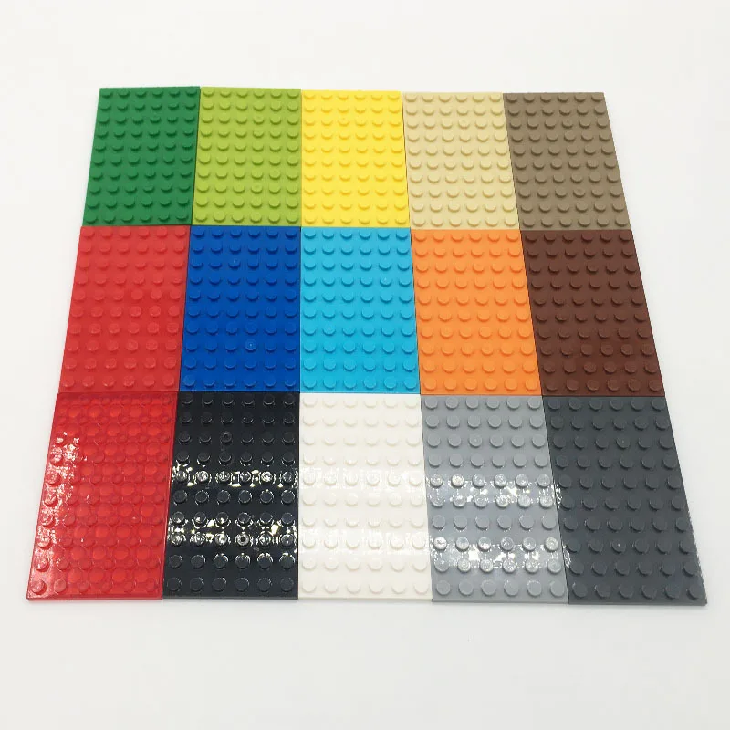 【120Pcs】[1KG] Compatible with 3033 small particle building blocks. MOC (Modeling on Construction) parts. 6X10 base plates.