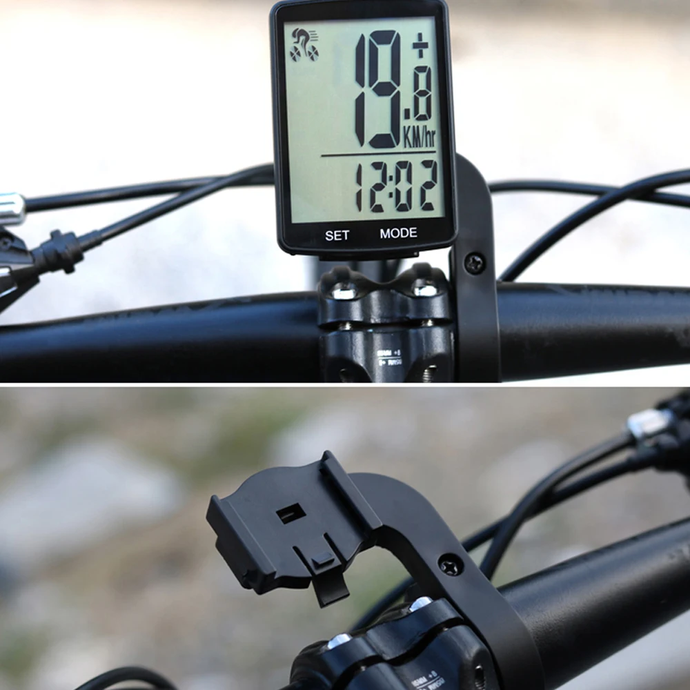 Multifunctional LCD Screen Bicycle Computer Wireless Bike Rainproof Speedometer Odometer Cycle 2.8inch Waterproof