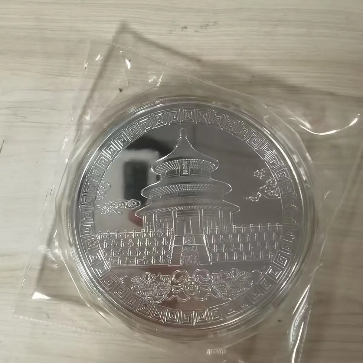 Rare 999 Shanghai Mint In color Silver Coin,Map of China,1kg (weight),free shipping