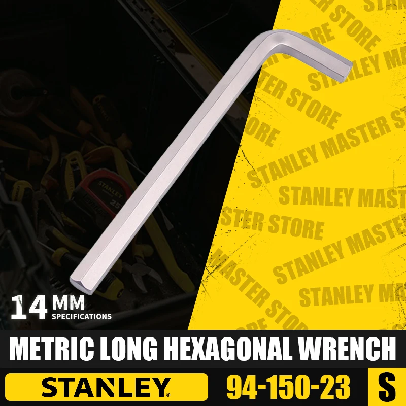 STANLEY 94-149-23/94-150-23/94-151-23/94-152-23/94-153-23/94-154-23/94-155-23/94-156-23/94-157-23 Metric Long Hexagonal Wrench