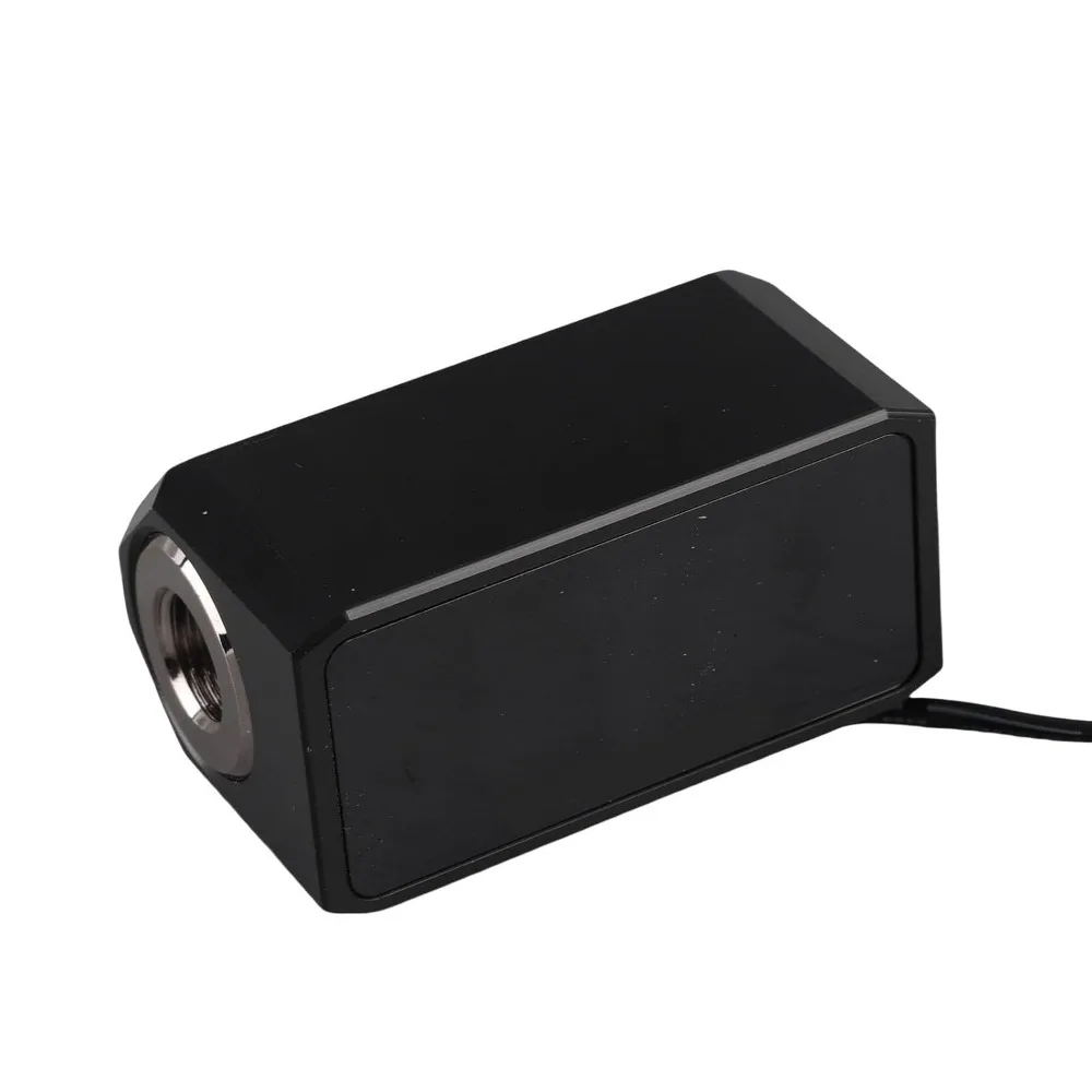 Inline PC Water Cooling Flow Meter OLED Display Temperature Speed Alarm for Desktop Coolant System