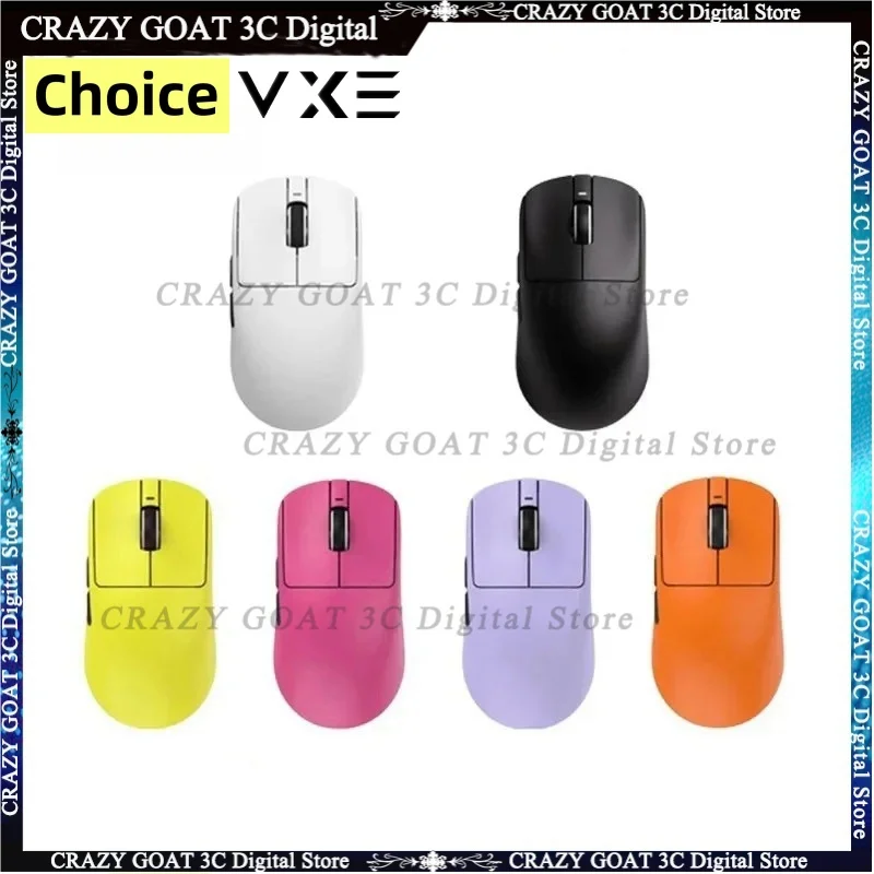 Vgn Vxe Dragonfly R1 Wireless Mouse Paw3395 Sensor Nordic 52840 2khz Fps Game Mouse Intelligent Speed Low Delay Game Office