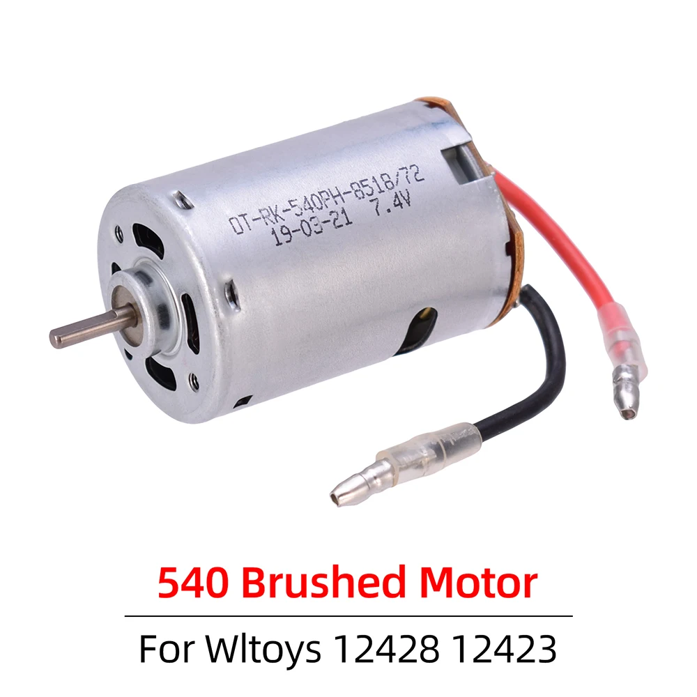 Wltoys 12428 Parts LiPo Battery 3800mAh Receiver Circuit Main Board 540 Motor for 1/12 RC Car Accessories Original Upgraded