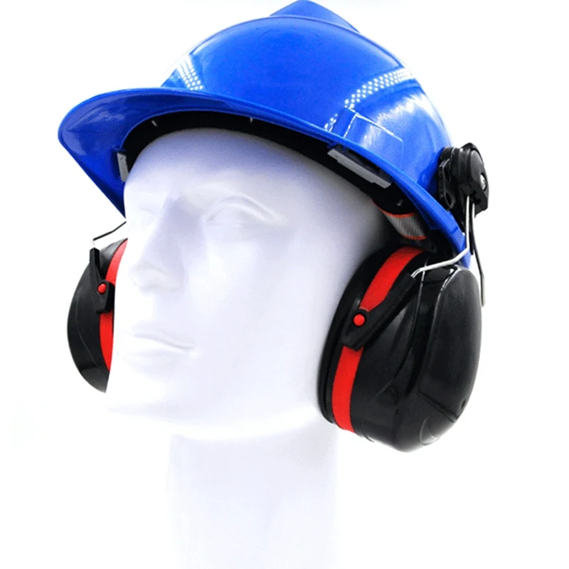 Ear Muffs Ear Protector Industry Anti Noise Hearing Protection Sound Proof Earmuff Use on Helmet Protective Working Helmet