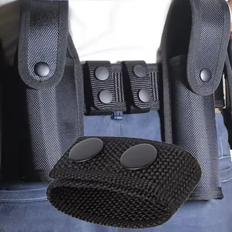 3/5 pieces of multi-functional tactical belt. Double-buckle portable belt accessory. Outdoor sports equipment. Fastening buckle.