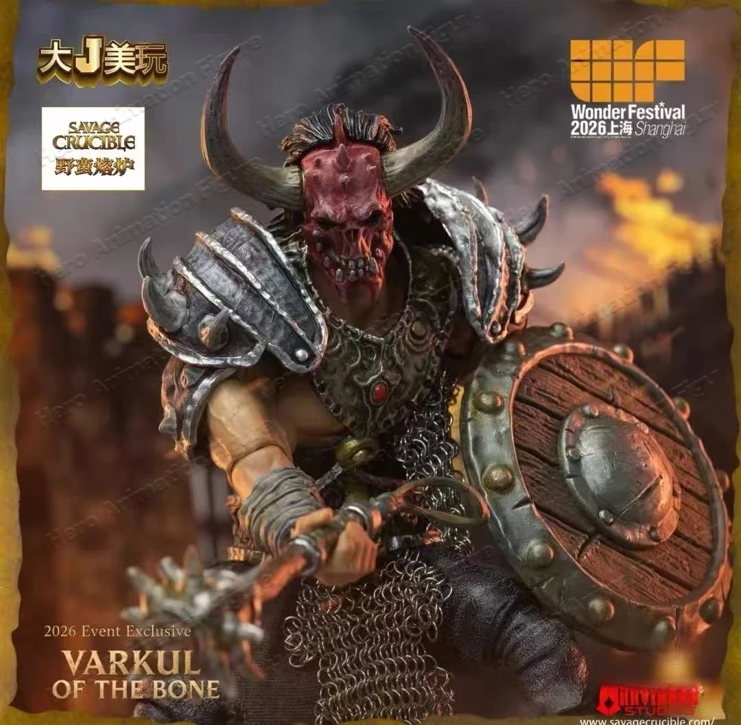 In Stock Savage Crucible Studio WF Limited Skeleton Vakur/Blood Handprint Soldier Action Figures Movie Model Toys Gifts