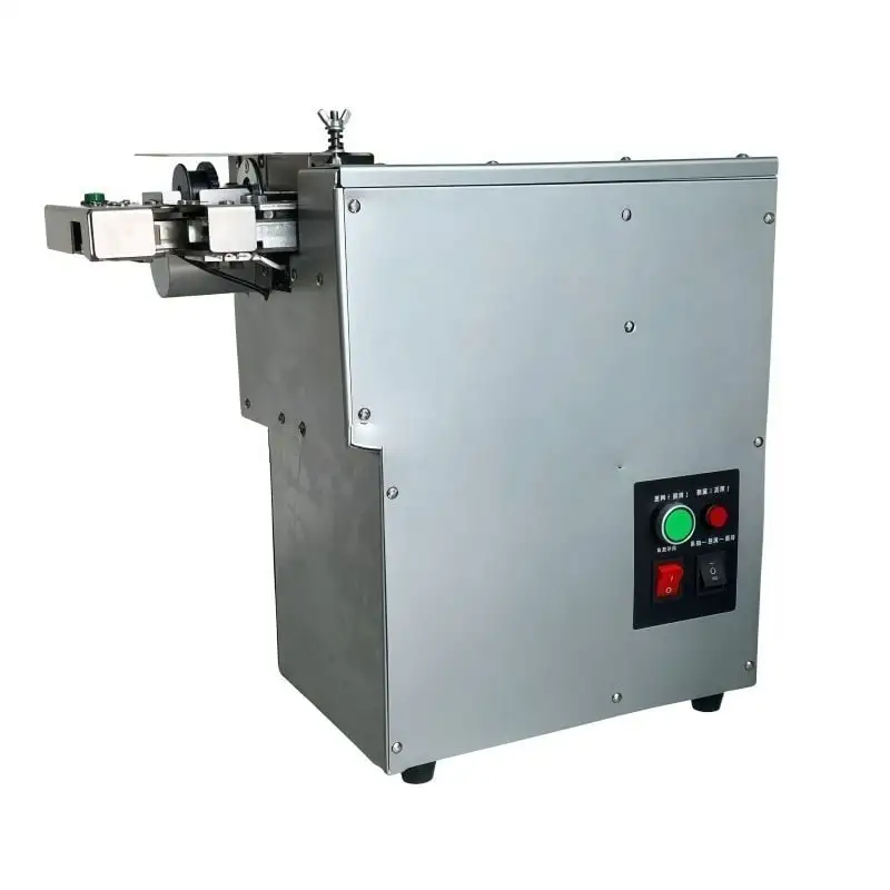 Quick Shipment Automatic Aluminum Wire Strapping Machine, U-Type Aluminum Nail Sealer for Roll Plastic Bag & Ice Bag Fast