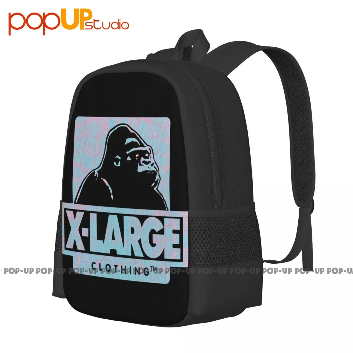 X Large Croc Og Logo Backpack Large Capacity Bookbag Shoe Bag Eco Friendly Multi-function