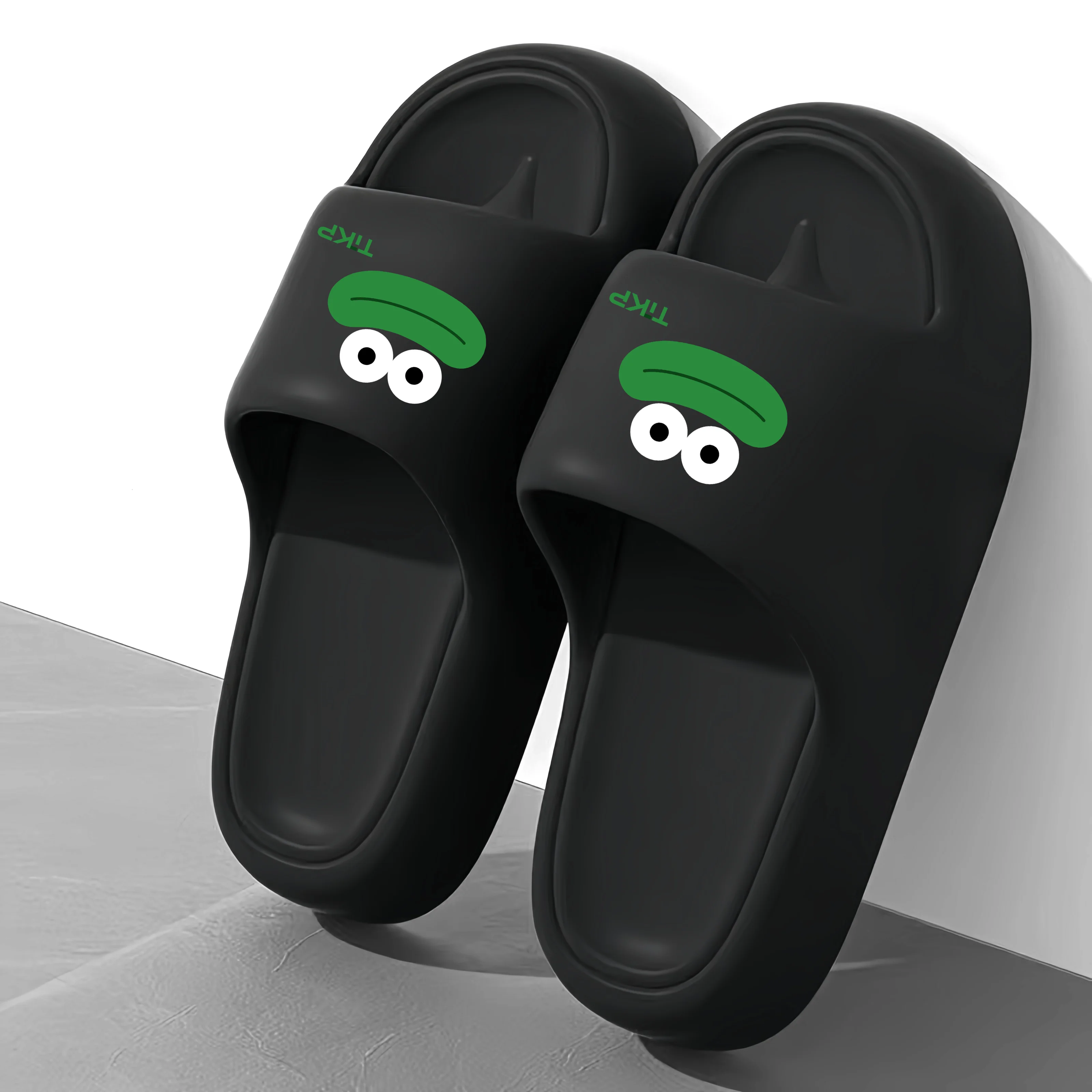 Fashionable Couple-Style Portable Eva Slippers, Soft and Comfortable Non-Slip Women's Sandals, Suitable for Spring and Summer Indoor and Outdoor Beach Vacations and Shower Use