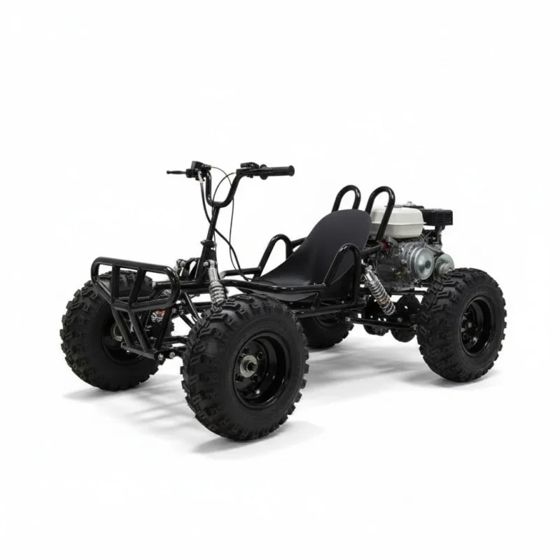 All-Terrain VehicleWholesale Heavy Duty 4-Stroke Gas Off-Road Go Kart Rear Drive 35km/h High Speed 150kg Load Outdoor Racing Veh