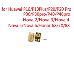 Repuesto de micrófono para Huawei P10 Plus, P20, P30, P30pro, P40, P40pro, Nova 2, 3, 4, 5, 6, Honor 6X, 7X, 8X, nuevo